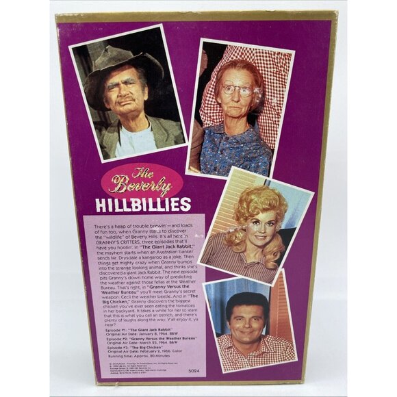 The Beverly Hillbillies Collectors Edition VHS CBS Video Library Sitcom 60s Lot - Picture 14 of 16